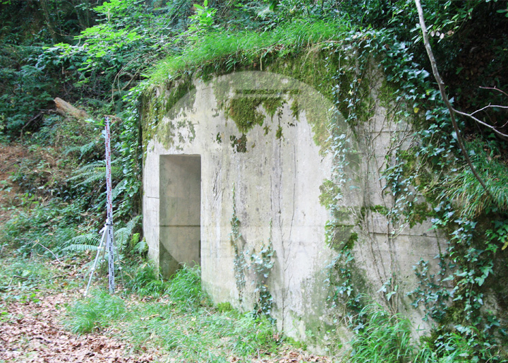 Bunker Landes Chalosse Atlantikwall Seconde Guerre mondiale