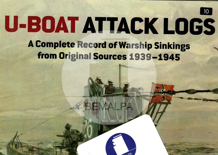 U-Boat attack logs book