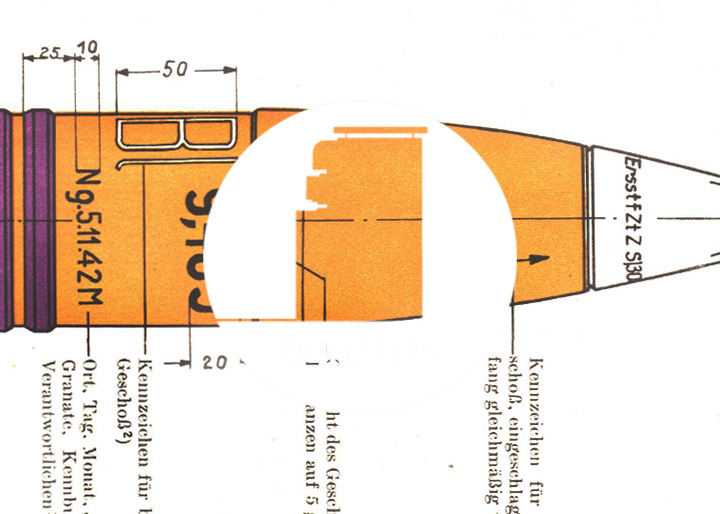 Munition 8,8 cm Flak 41