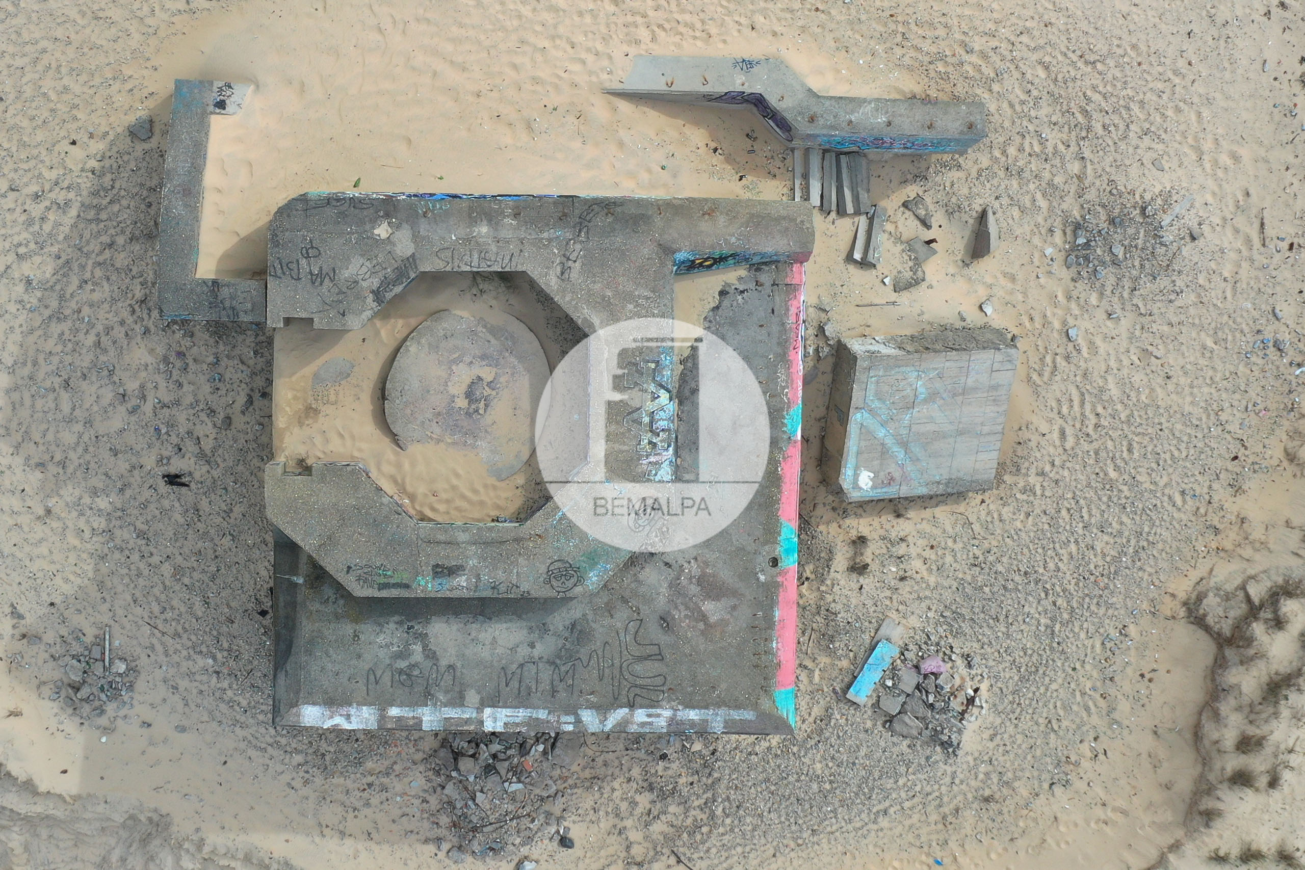 Bunker Regelbau L409a Mur Atlantique Gironde