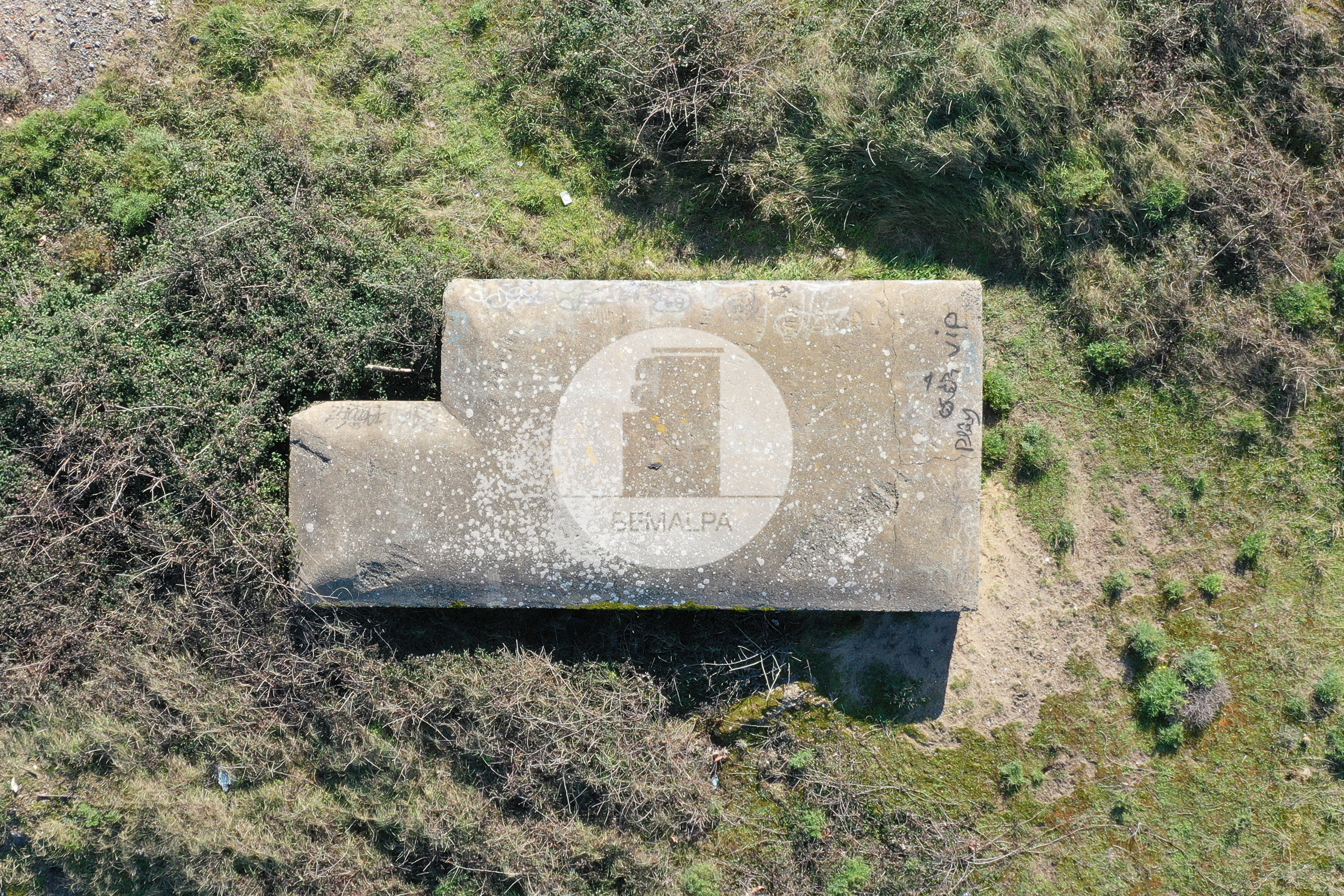 Bunker soute à munitions