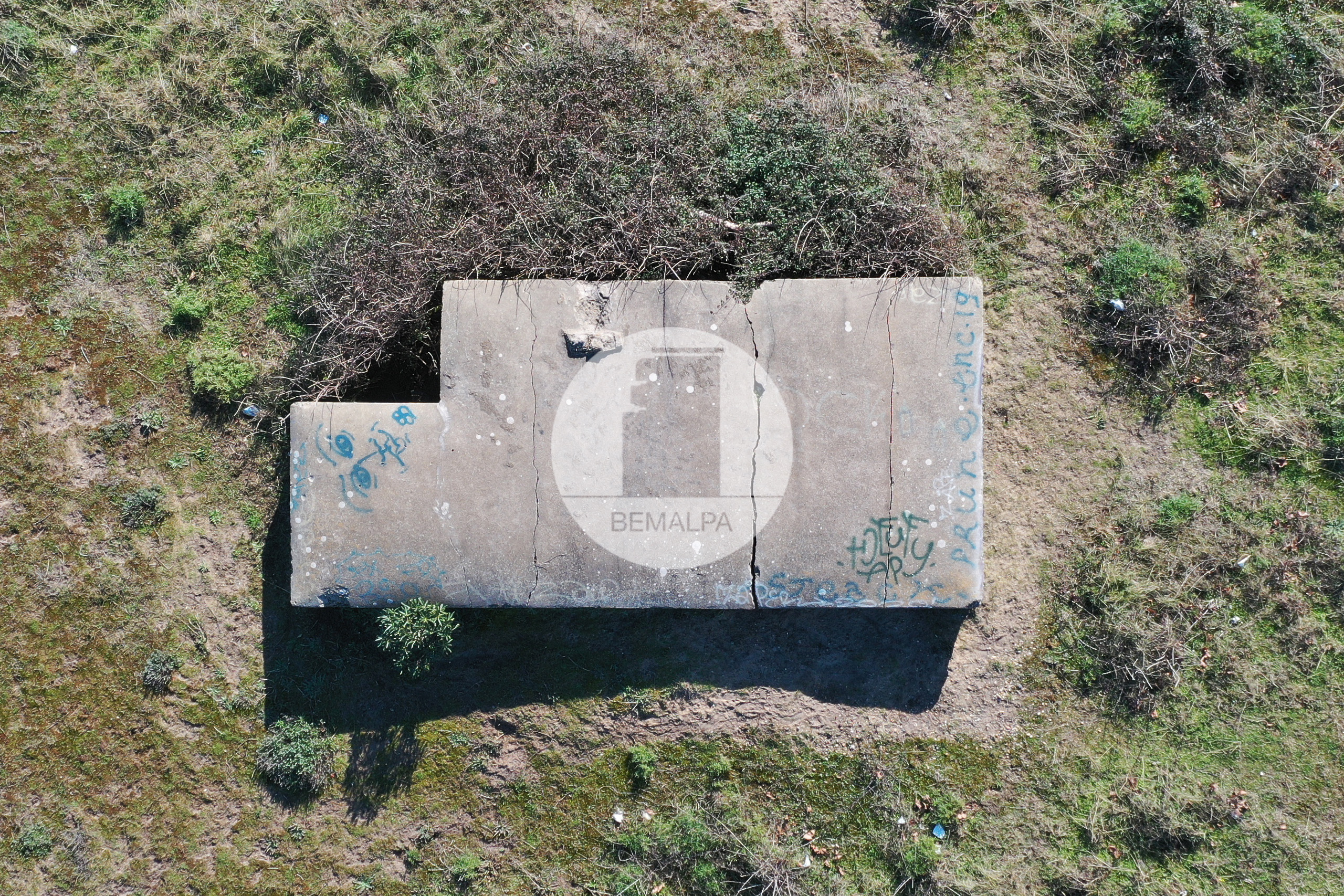 Bunker soute à munitions