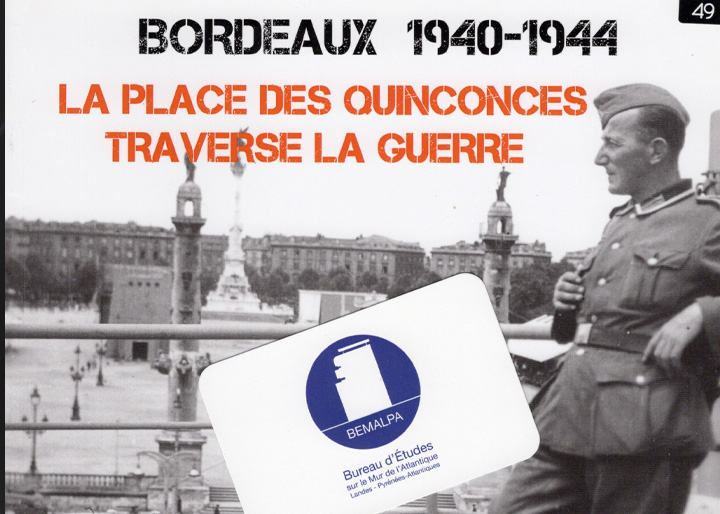 Place des quinconces traverse la guerre