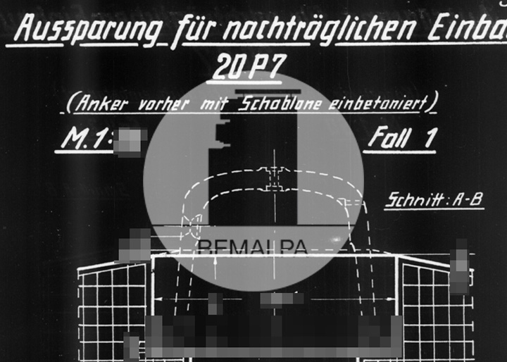 Cloches blindées pour bunker du Mur de l'Atlantique
