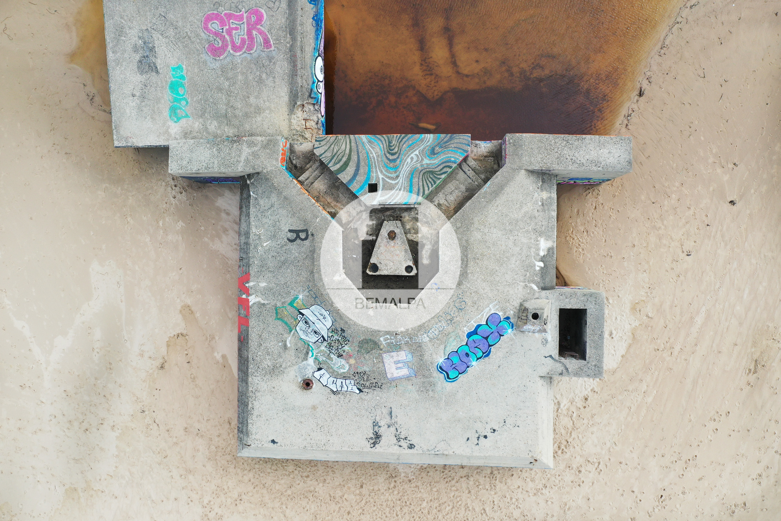 Regelbau R600 Bunker Atlantikwall blockhaus Mur Atlantique