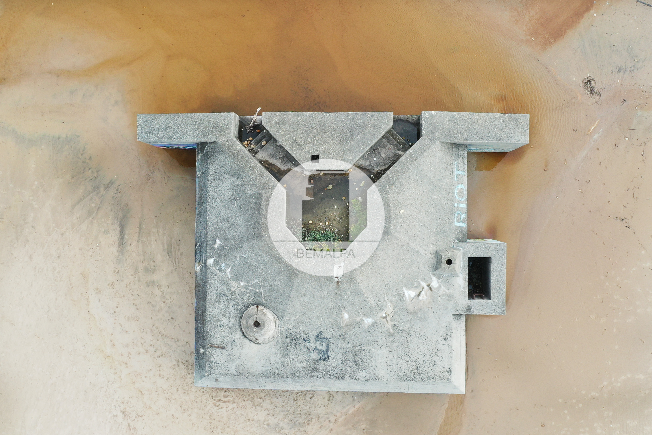 Regelbau R600 Bunker Atlantikwall blockhaus Mur Atlantique