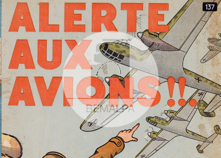 Alerte aux avions livre de la Seconde Guerre mondiale
