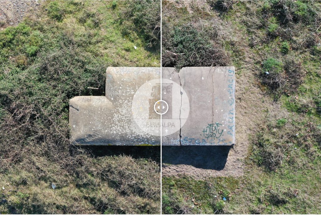 Soute à munitions sur le Mur de l'Atlantique à Tarnos