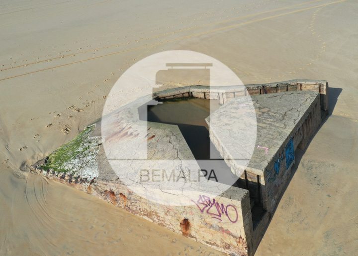 Bauform 66 Atlantikwall blockhaus Cap-Ferret