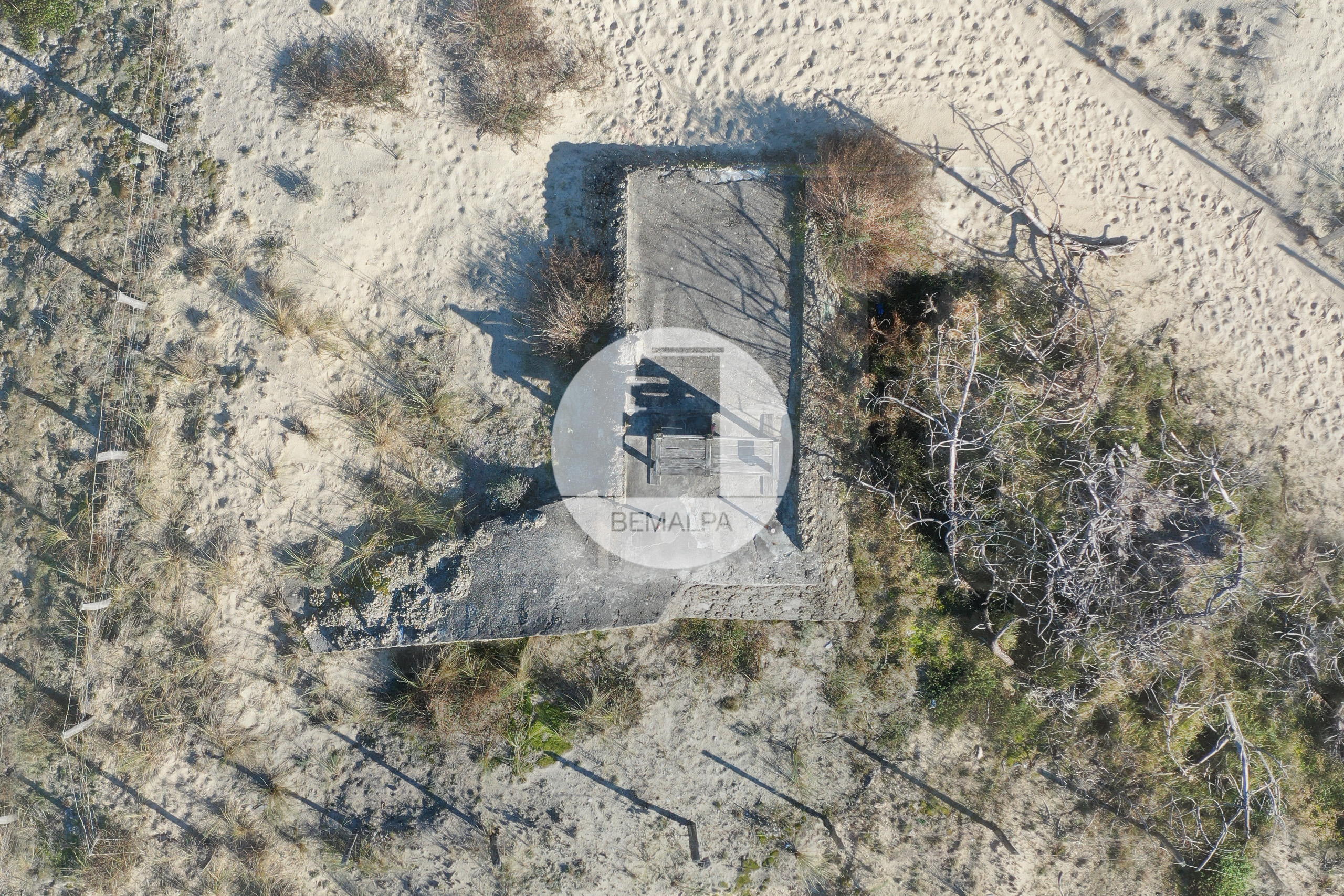 Regelbau R667 Bunker Atlantikwall Mur Atlantique blockhaus
