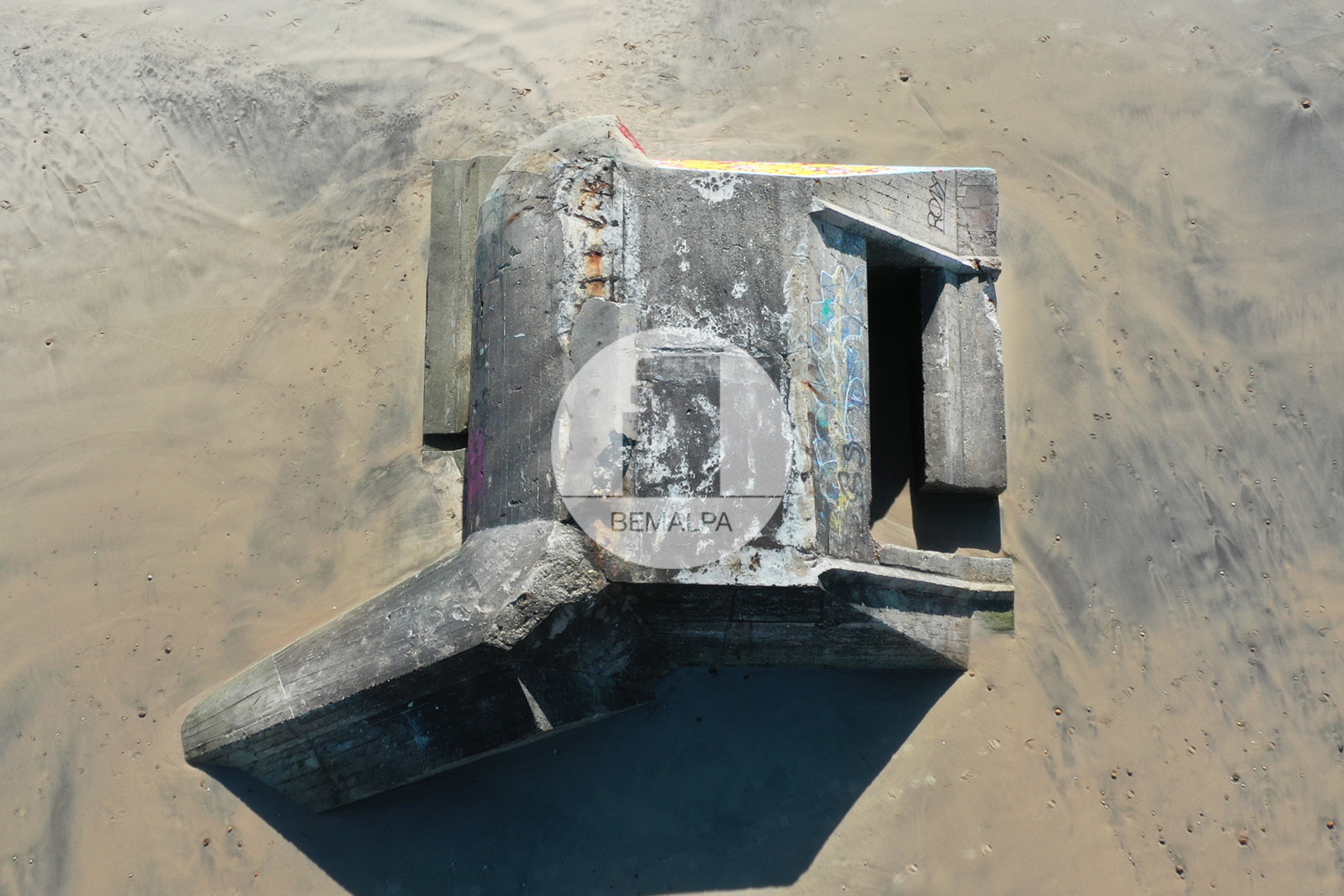 Regelbau R667 Bunker Atlantikwall Mur Atlantique blockhaus