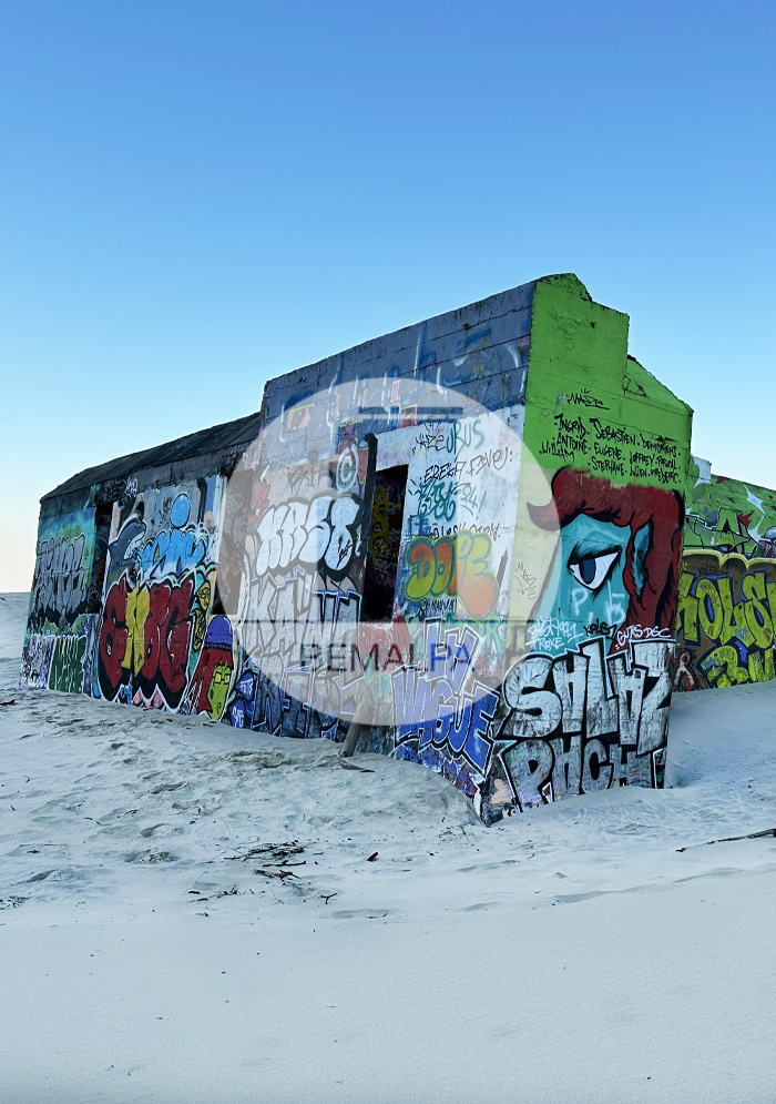Bunker Gaillouneys Mur atlantique La-Teste-de-Buch