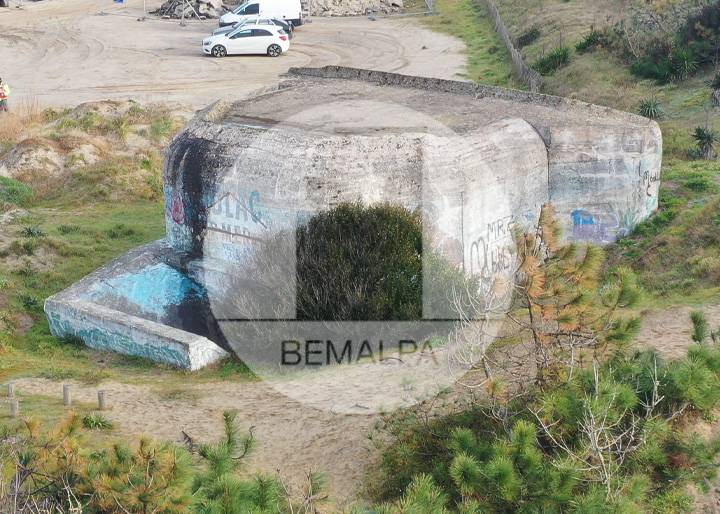 les bunkers de Soulac-sur-Mer en Gironde Mur Atlantique blockhaus atlantikwall