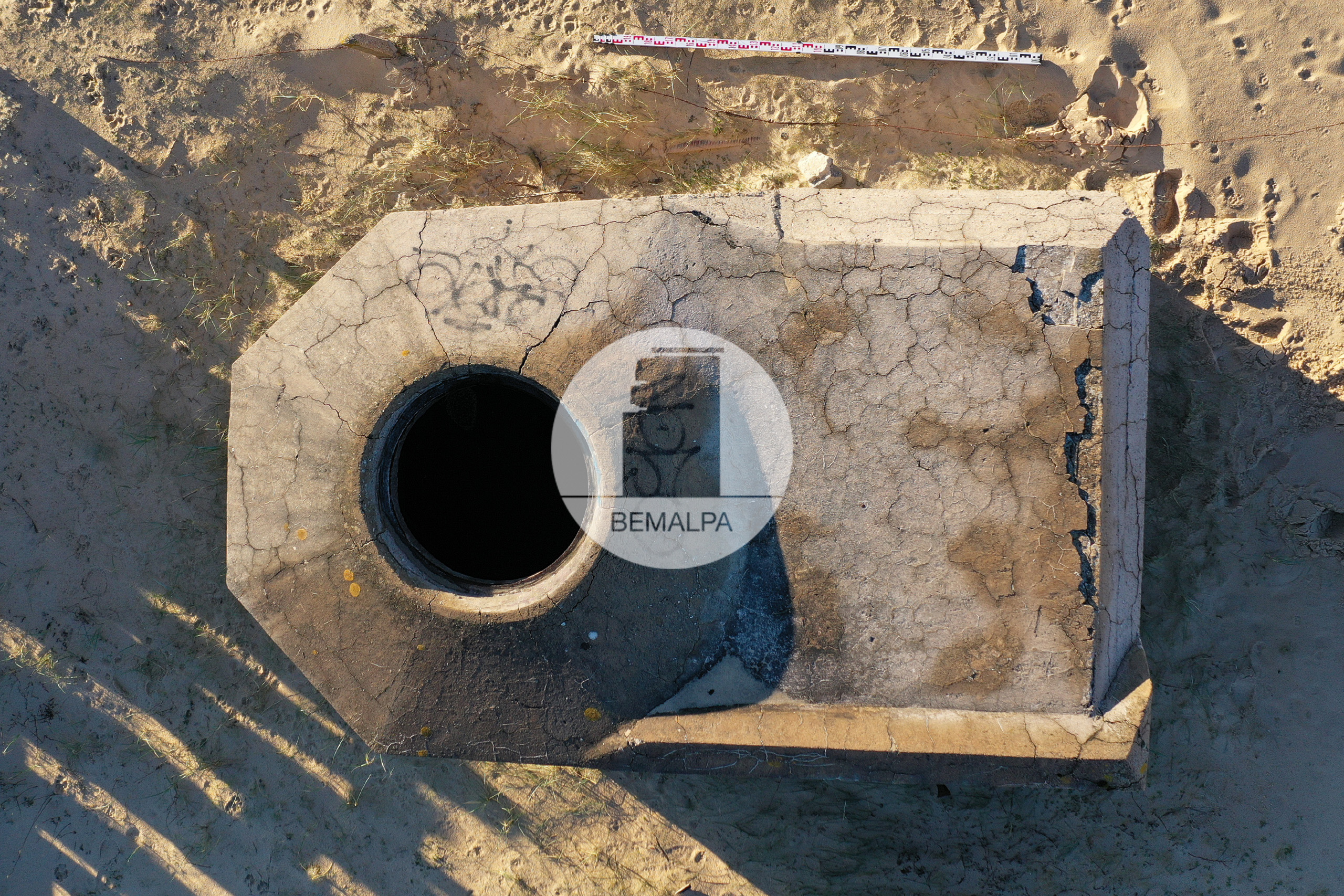 Bunker Vieux-Boucau Bf58c Tobruk Ringstand Mur Atlantique