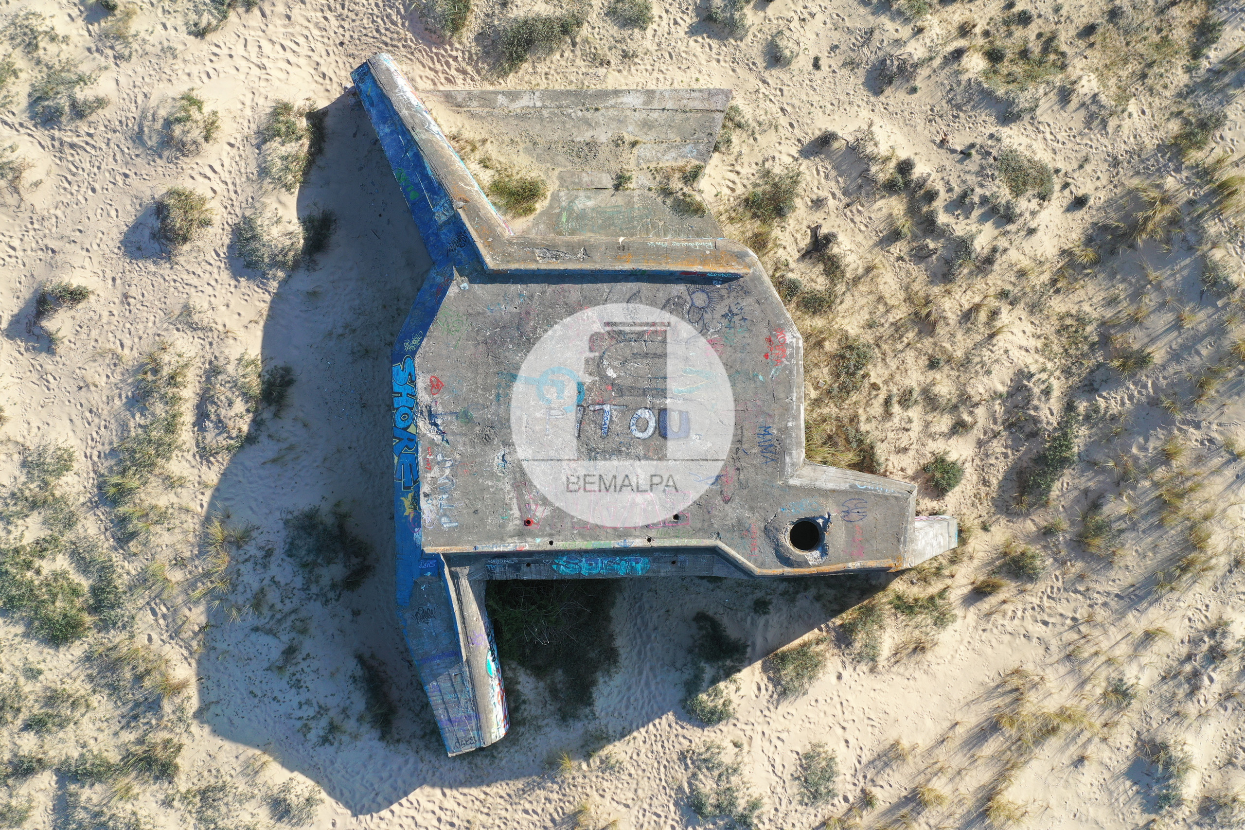 Regelbau R612 Bunkers plage de la Garonne Cap-Ferret