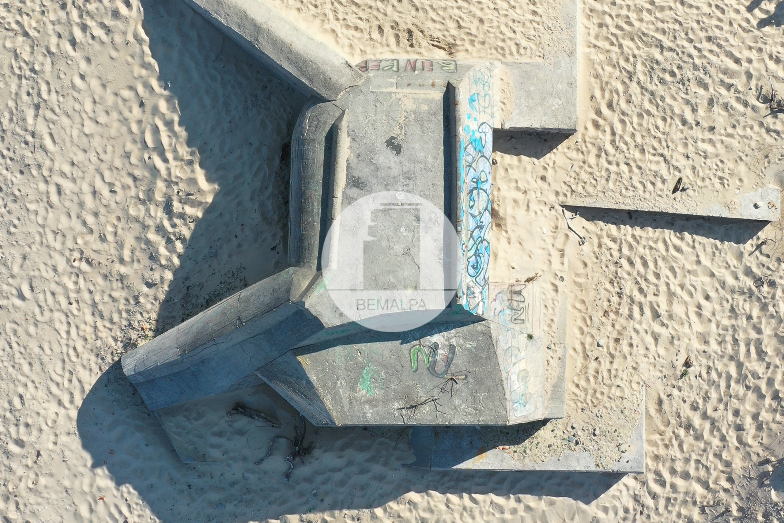 Bunker R667 Cap-Ferret Mur Atlantique Gironde