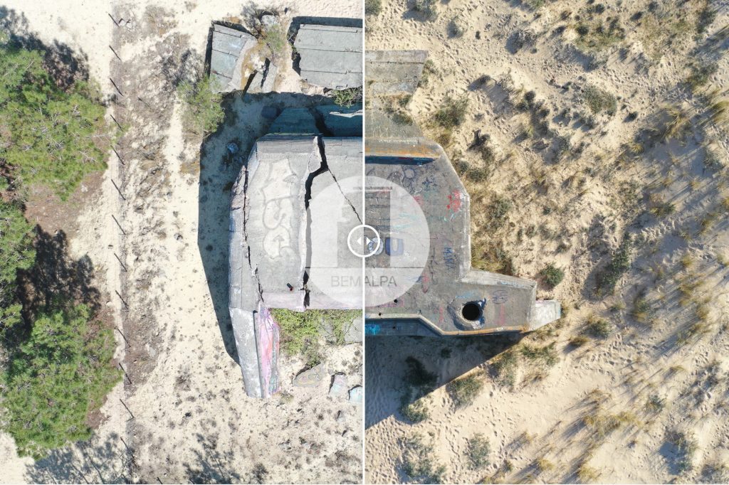 Bunker R612 Cap-Ferret Mur Atlantique Atlantikwall