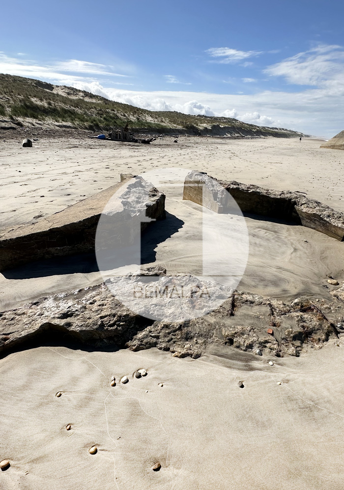 Bunker Montalivet-les-Bains Mur Atlantique Montalivet Atlantikwall Vendays-Montalivet