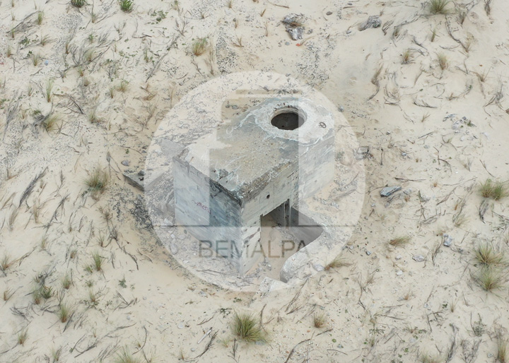 Blockhaus Bf58c Naujac-sur-Mer Tobruk Ringstand Mur Atlantique