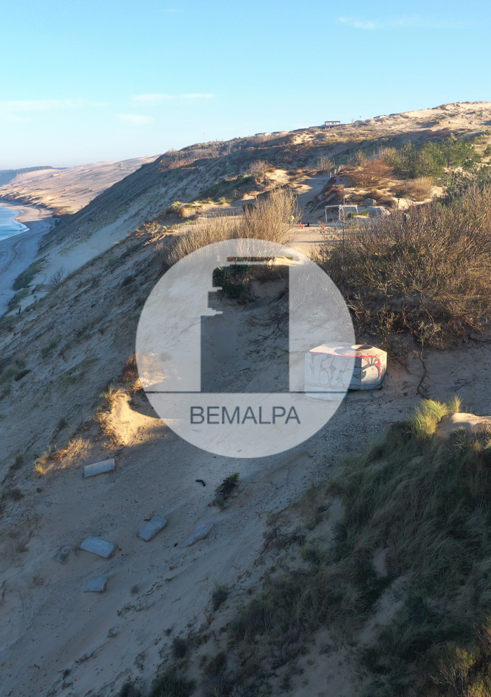 Blockhaus Dune du Pilat bunkers dune du Pilat au Pyla sur Mer en Gironde