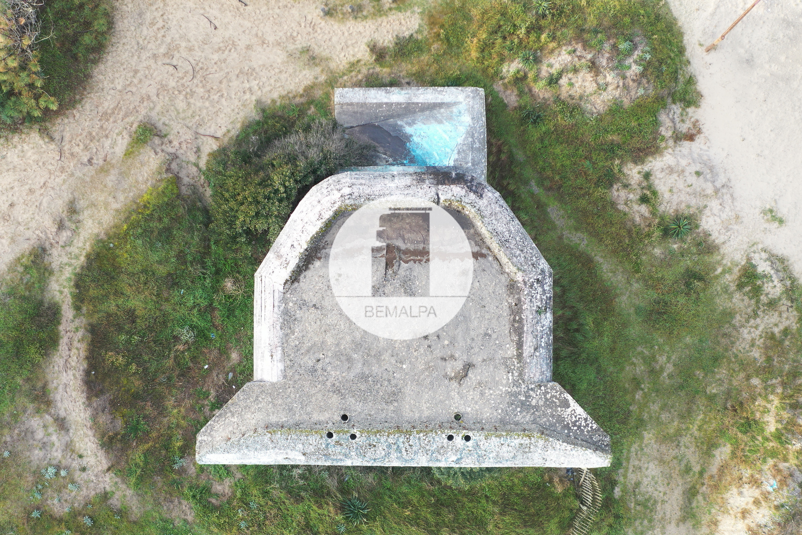 Bunker Regelbau R680 PaK Soulac-sur-Mer Atlantikwall Mur Atlantique blockhaus