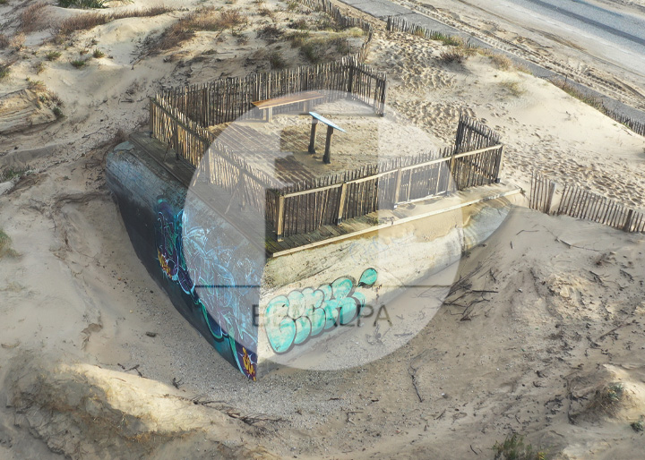 Bunker de Soulac-sur-Mer Mur Atlantique Gironde