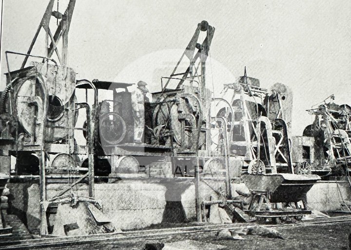 Construction des bunkers de l'Atlantikwall par l'organisation Todt