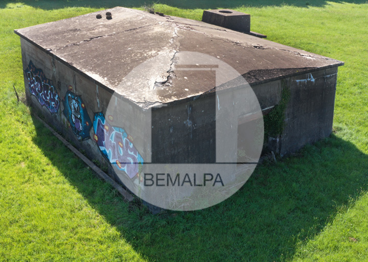 Bunkers de Tarnos dans les Landes Mur Atlantique