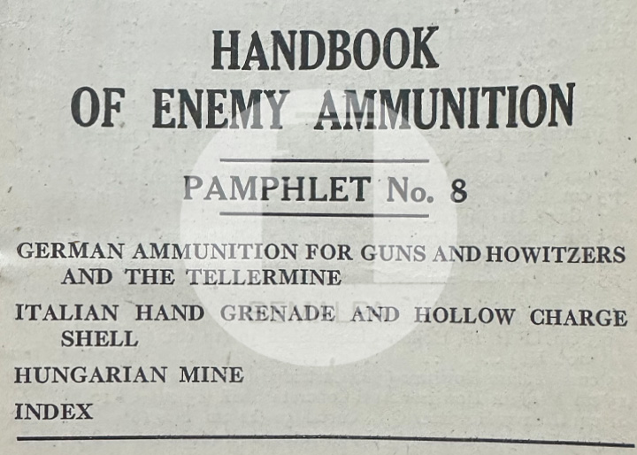 Munitions allemandes 1943
