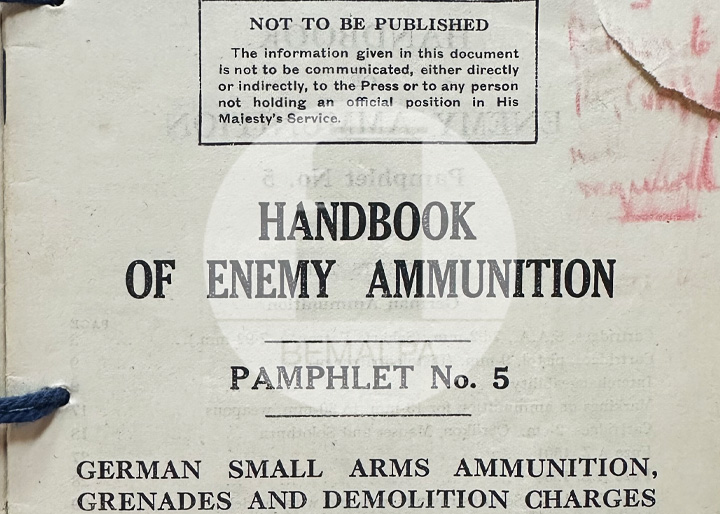 Munitions allemandes Seconde Guerre mondiale