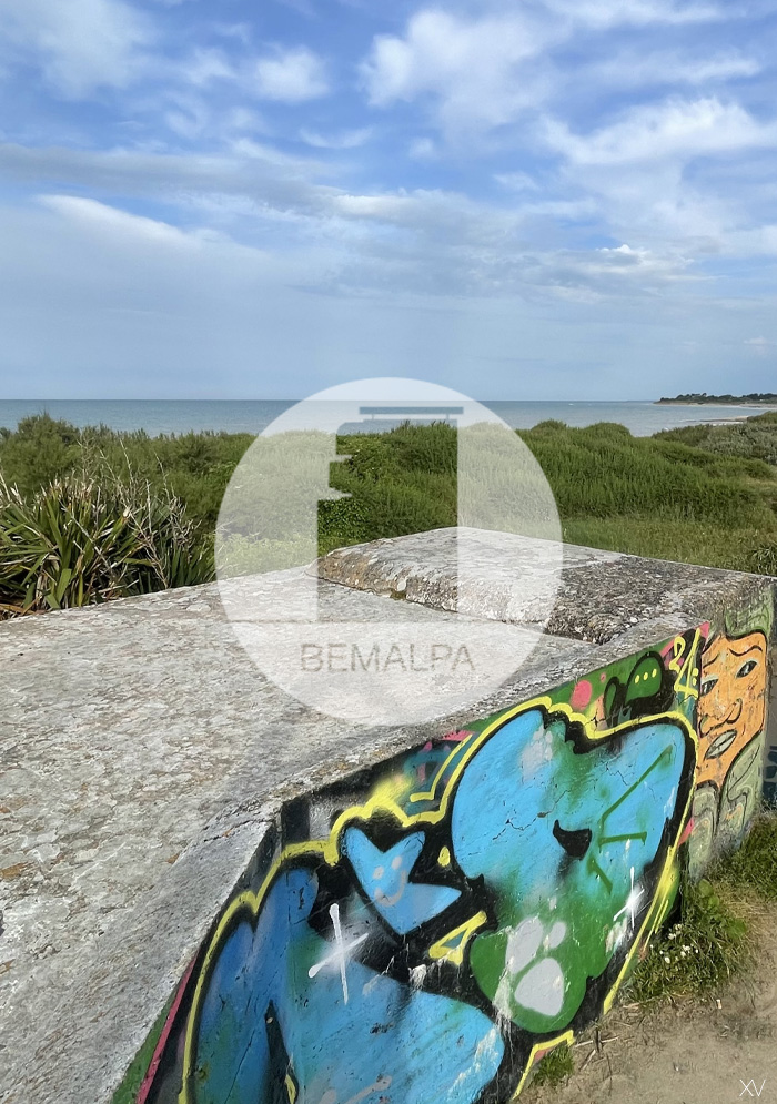 Bunkers batterie Ella Ile-de-Ré Mur Atlantique blockhaus Atlantikwall