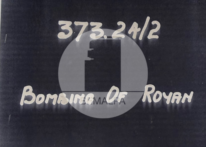 Bombardement de Royan en 1945