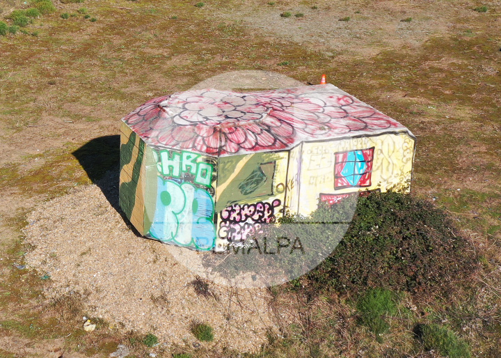 Grand Tobruk Atlantikwall Tarnos bunker Mur Atlantique blockhaus Landes
