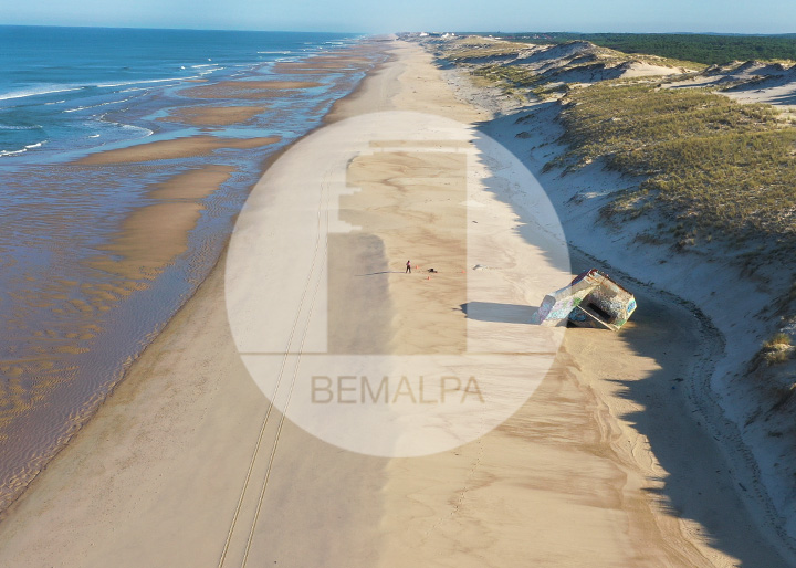 Bunkers de lacanau plage du Lion Mur Atlantique Gironde Atlantikwall Lacanau