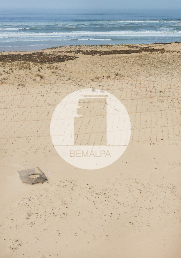 Bunkers de la plage de Messanges dans les Landes Mur Atlantique Landes en Nouvelle-Aquitaine