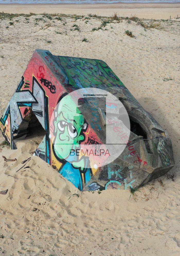 Bunkers de St-Girons dans les Landes Mur Atlantique à Vielle-Saint-Girons blockhaus Atlantikwall