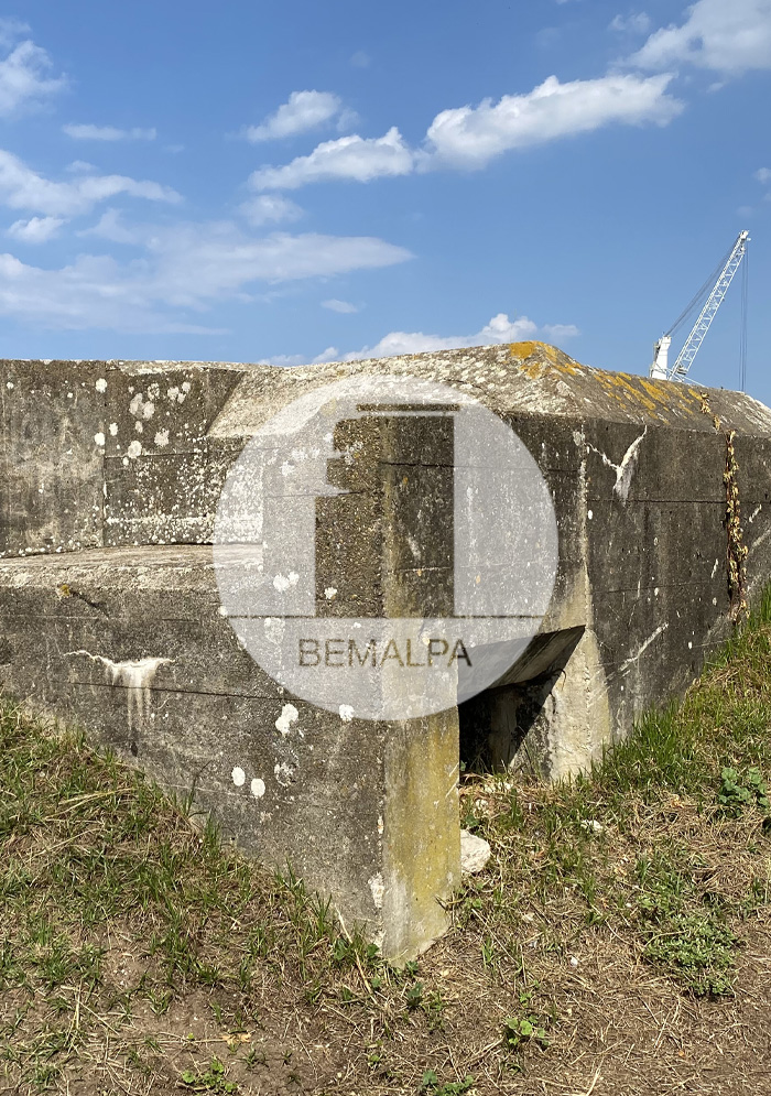 Bunkers Anglet Mur Atlantique à Anglet Côte-basque blockhaus du quartier Brise-lames d'Anglet