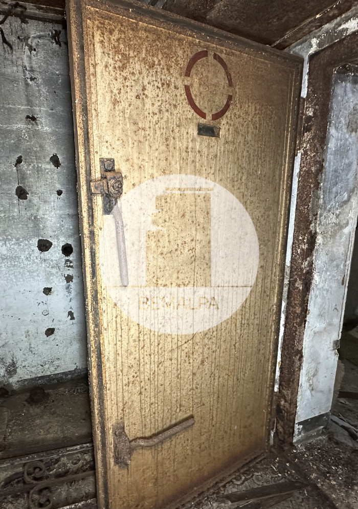Ouverture d'un des bunkers de Bayonne
