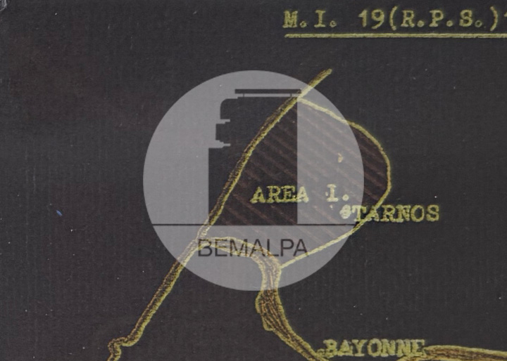 Archives du Mur de l'Atlantique à Tarnos espionnage 1943 construction des bunkers