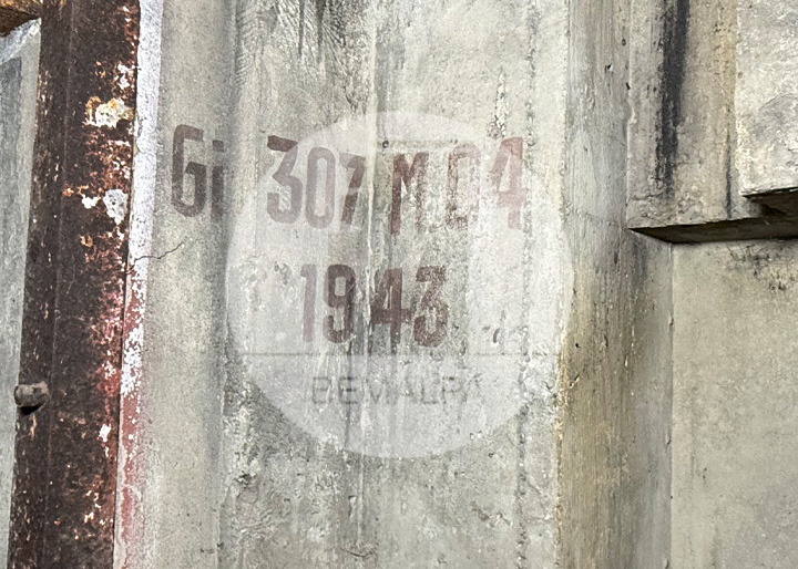 Bunker Batterie des Arros Mur Atlantique Verdon-sur-Mer Regelbau M151