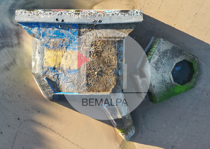 Bunker de Grayan blockhaus plage du Gurp Mur Atlantique Regelbau R612