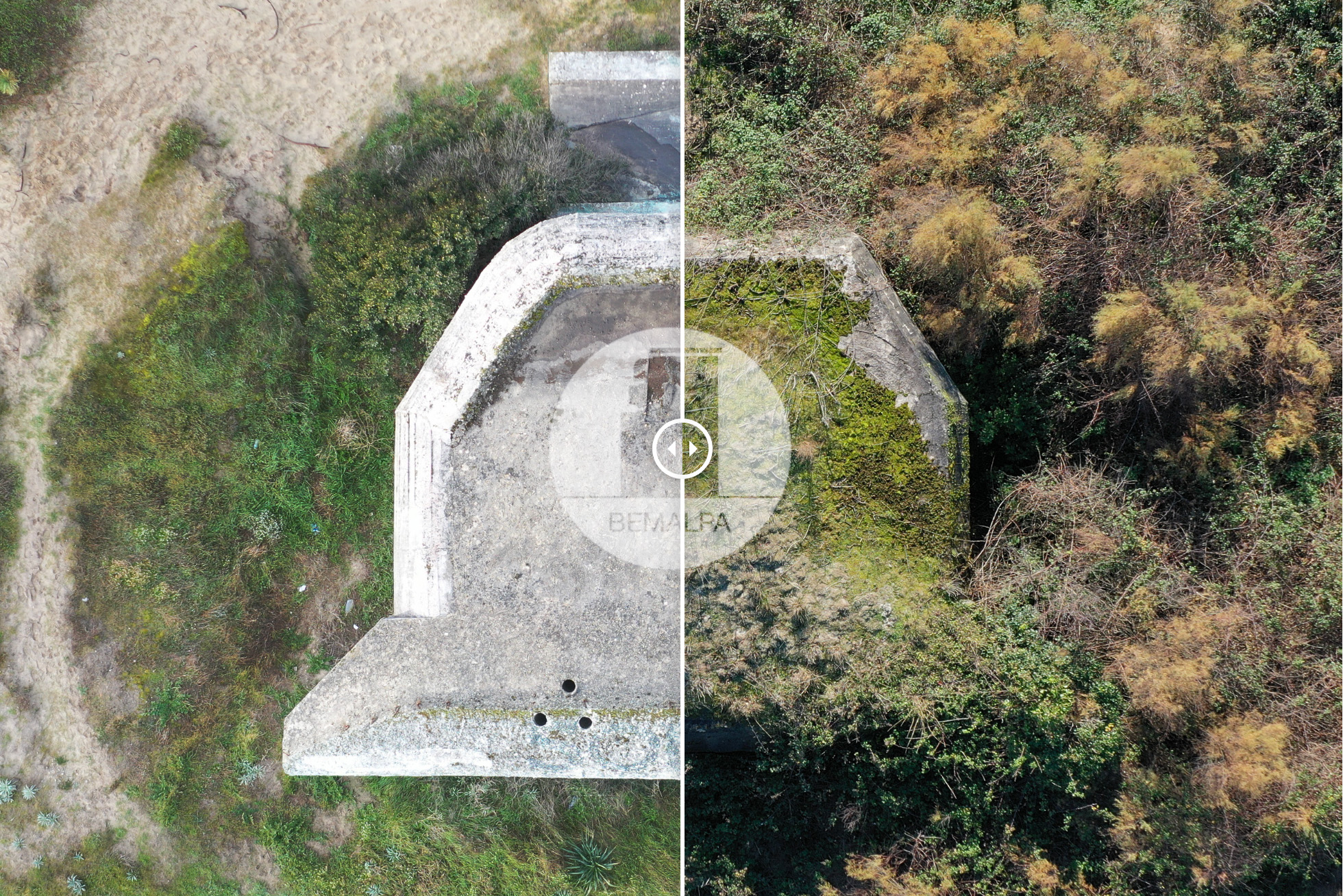 Bunkers Regelbau R680 Soulac-sur-Mer Mur Atlantique Gironde
