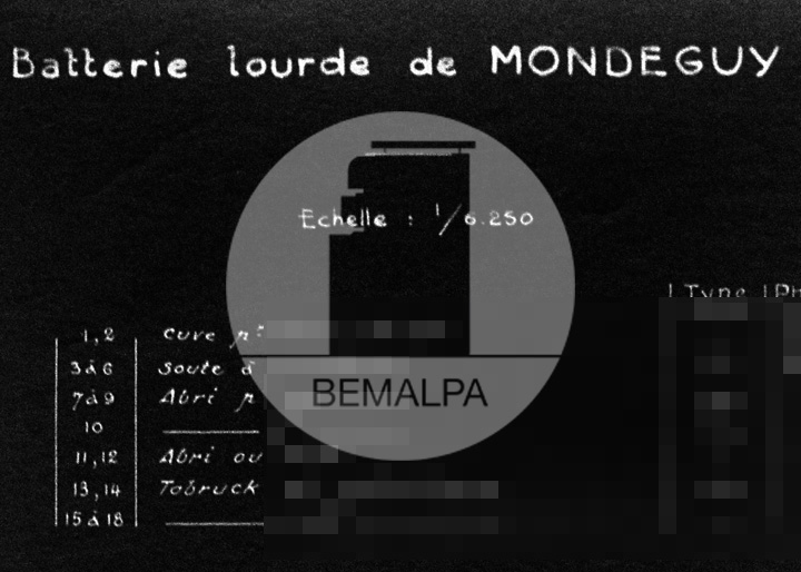 Batterie lourde Mondeguy au Pays-basque